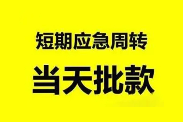 东莞短借小额贷款公司